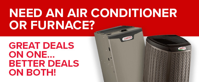 great deals on air conditioner and furnace