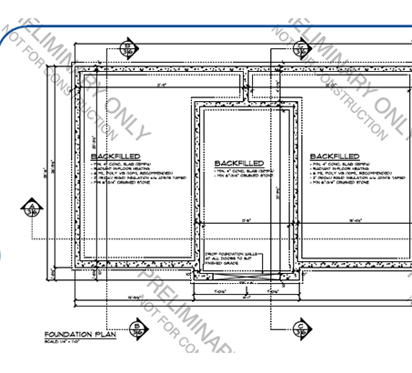 Home Building blueprint
