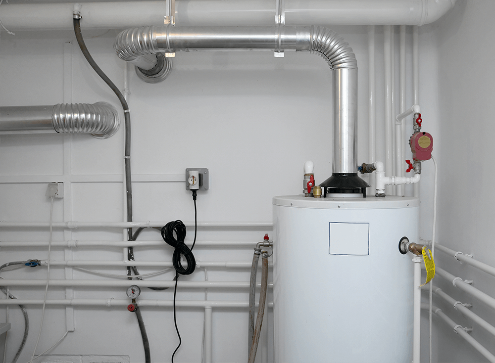 water tank in basement