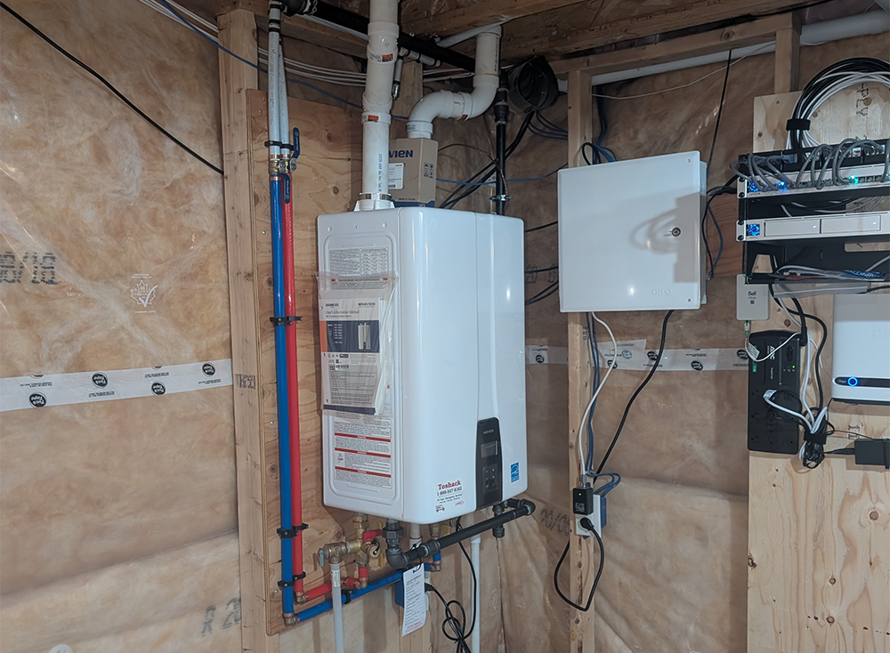tankless water